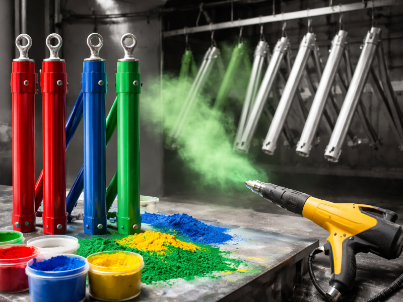 Farba proszkowa do Konstrukcji Namiotów Reklamowych